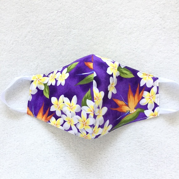 HAWAII Face Mask w/Filter 3-Layer Reusable - Picture 3 of 8